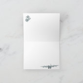 C-130 USMCの航空Notecard カード (内部)