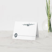 C-130 USMCの航空Notecard カード (正面)