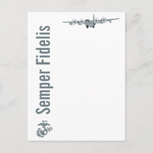 C-130 USMC航空はがき ポストカード (正面)
