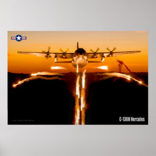 C-130Hヘラクレス ポスター