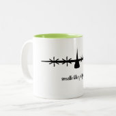 C-130jマグカップ ツートーンマグカップ (正面左)