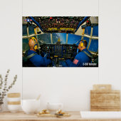 C-130Tヘラクレス・コックピット ポスター (キッチン)
