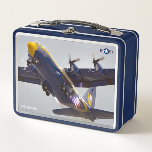 C-130Tヘラクレス メタルランチボックス (正面)