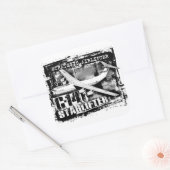 C-141スターリフタースクエアステッカー スクエアシール (封筒)