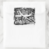 C-141スターリフタースクエアステッカー スクエアシール (バッグ)