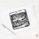 C-141スターリフタースクエアステッカー スクエアシール (封筒)