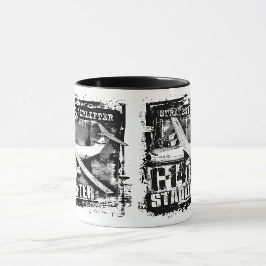 C-141 Starlifterのマグ マグカップ (中央)