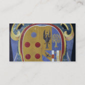 、c.1638 (pietraのdur Mediciロリーナの紋章付き外衣 名刺 (裏面)