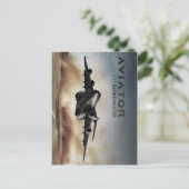 C-17グローバルマスター貨物飛行機 ポストカード (スタンド正面)