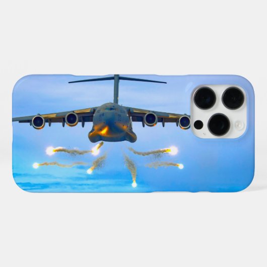 C-17 グローブマスターIII iPhoneケース (裏面横)