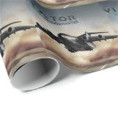 C-17 Globemasterの貨物飛行機 ラッピングペーパー (ロールコーナー)