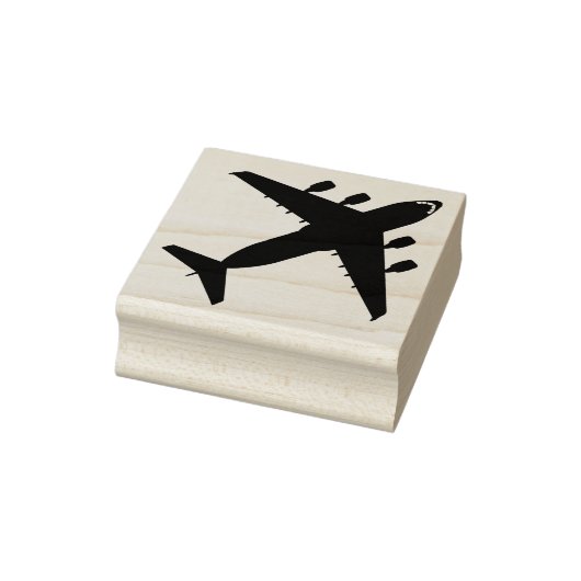C-17 Globemasterシルエットゴムスタンプ ラバースタンプ (スタンプ)