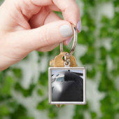 C-17 Globemaster IIIのフロントのクローズアップ キーホルダー (手)