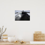 C-17 Globemaster IIIのフロントのクローズアップ ポスター (キッチン)