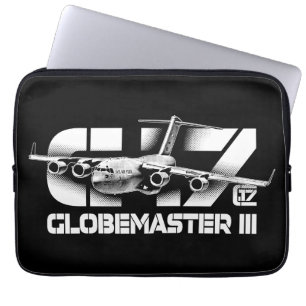 C-17 Globemaster IIIの電子工学のバッグ ラップトップスリーブ