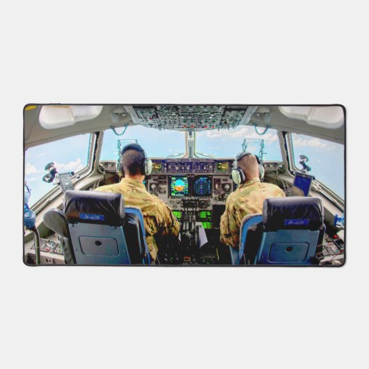 C-17 GLOBEMASTER IIIコックピット デスクマット (正面)