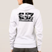 C-17 Globemaster IIIフード付きスウェットシャツTシャツ パーカ (裏面)