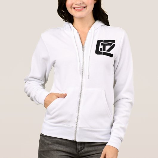 C-17 Globemaster IIIフード付きスウェットシャツTシャツ パーカ (正面)