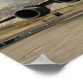 C-17 Globemaster III航空機 ポスター (角)