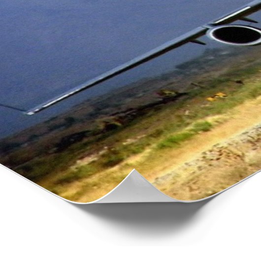 C-17 Globemaster III航空機 ポスター (角)