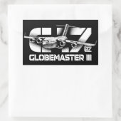 C-17 Globemaster III長方形ステッカー 長方形シール (バッグ)