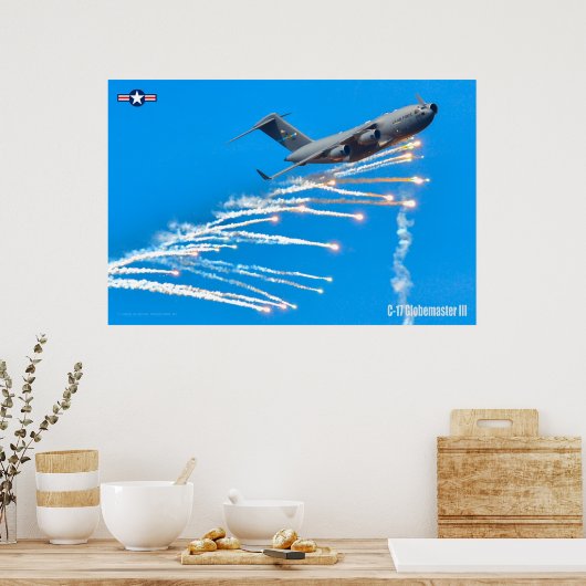 C-17 GLOBEMASTER III ポスター (キッチン)