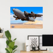 C-17 GLOBEMASTER III ポスター (ホームオフィス)