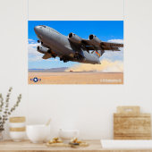 C-17 GLOBEMASTER III ポスター (キッチン)