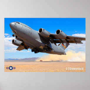 C-17 GLOBEMASTER III ポスター
