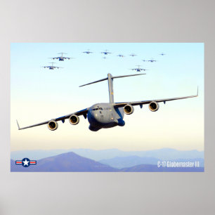 C-17 GLOBEMASTER III ポスター