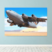 C-17 GLOBEMASTER III 40x60 キャンバスプリント (インサイチュ (ウッドフロア))