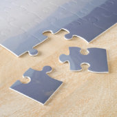 C-17 Globemaster III Aircraft Fly Over  Blue Ridge ジグソーパズル (側面)