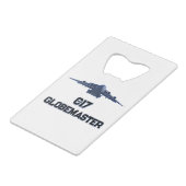 C-17 GLOBEMASTER PRECISION POWER PURPOSE クレジットカード栓抜き (裏面アングル)