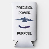 C-17 GLOBEMASTER PRECISION POWER PURPOSE スリム缶クーラー (正面)