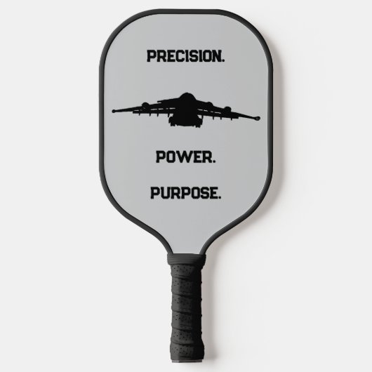C-17 GLOBEMASTER PRECISION POWER PURPOSE ピックルボールラケット (正面)