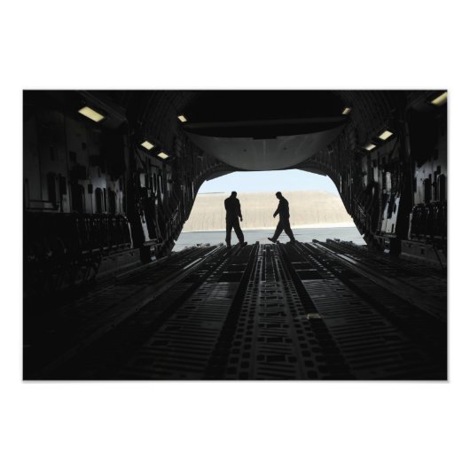 C-17A Globemaster IIIロードマスター フォトプリント (正面)