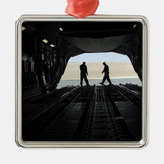 C-17A Globemaster IIIロードマスター メタルオーナメント (正面)