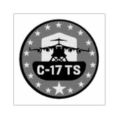 C-17TS ウッドスタンプ ラバースタンプ (インプリント)