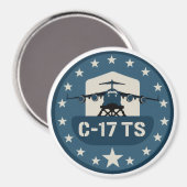 C-17TS パッチ マグネット (正面/裏面)