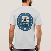 C-17TS パッチ Tシャツ (裏面)