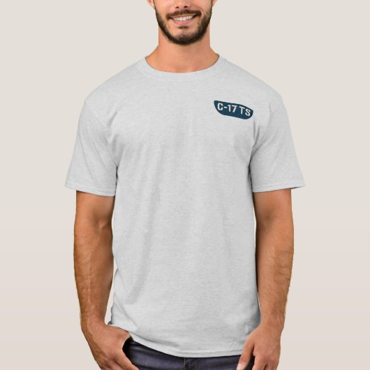 C-17TS パッチ Tシャツ (正面)