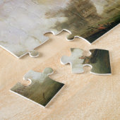 、c.1841 (キャンバスの油)トラファルガー海戦 ジグソーパズル (側面)