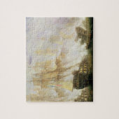 、c.1841 (キャンバスの油)トラファルガー海戦 ジグソーパズル (縦)