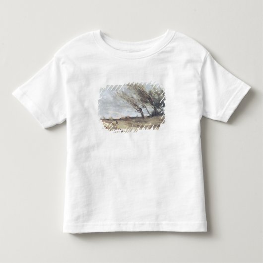 、c.1865-70突風 トドラーTシャツ (正面)
