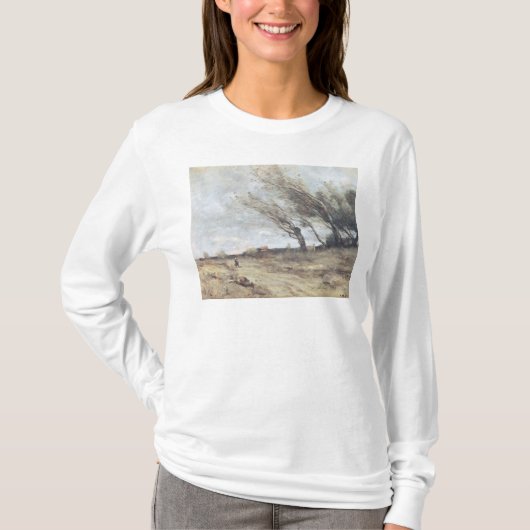 、c.1865-70突風 tシャツ (正面)