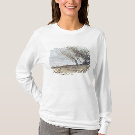 、c.1865-70突風 tシャツ (正面)