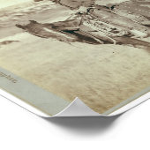 c.1888 "カウボーイ" ポスター (角)