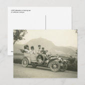 c 1907ツーリングカーまたはフェートン ポストカード (正面/裏面)