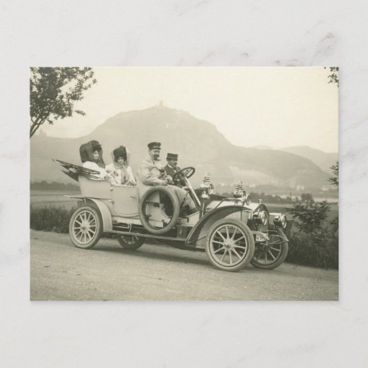 c 1907ツーリングカーまたはフェートン ポストカード (正面)