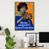 C. 1910ドイツ料理ポスター ポスター (ホームオフィス)